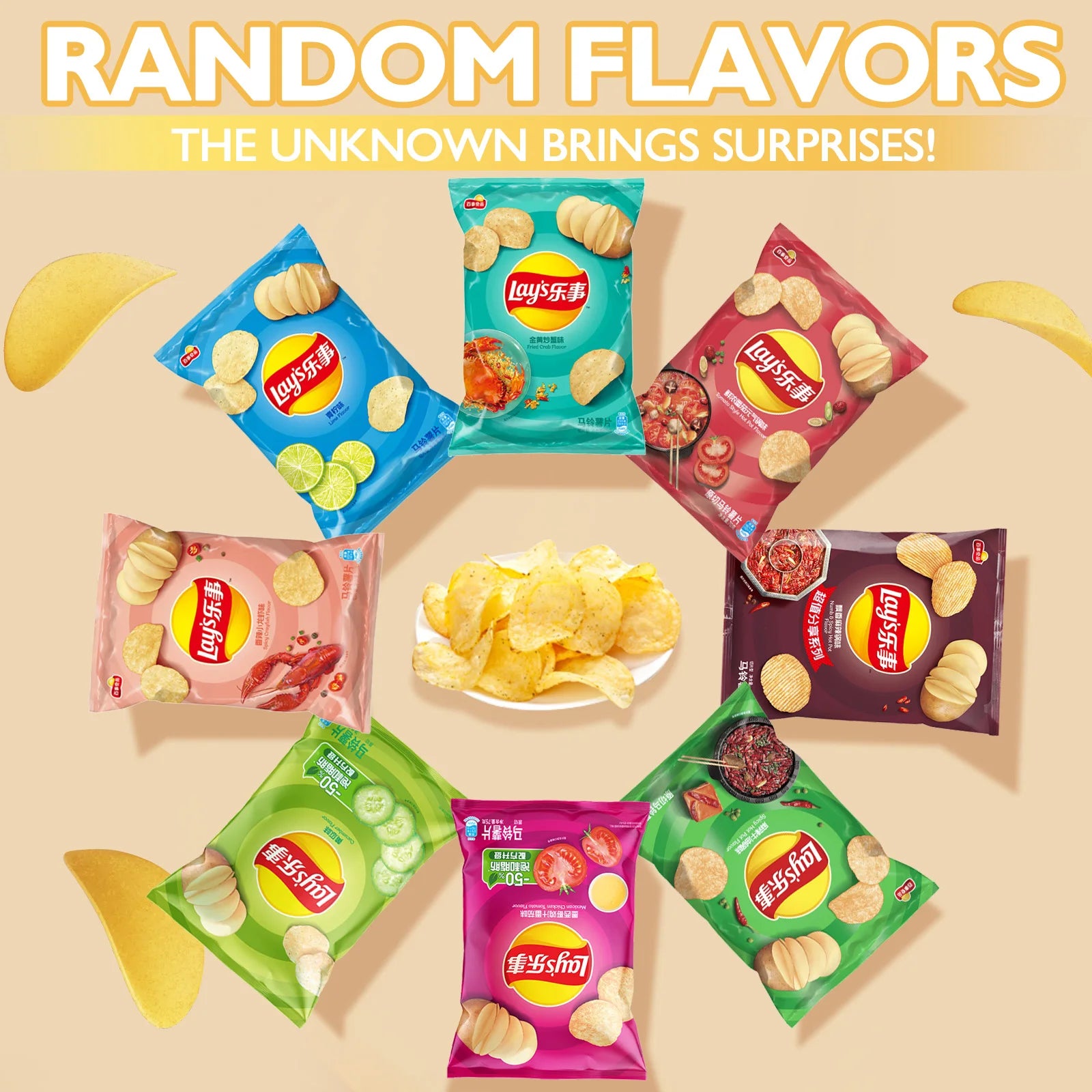 Chips Lay's Ondulate 65/70g x2 Pachete - Snack Delicios la Birou